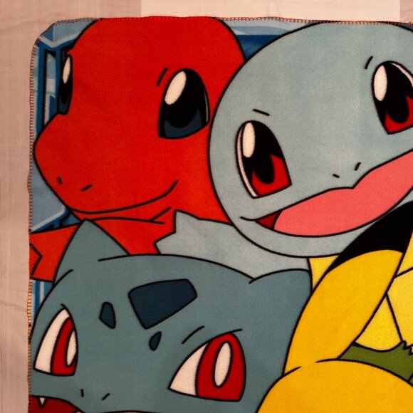Pokemon Pikachu and Friends 57" x 44" Throw Blanket - Picture 2 of 12